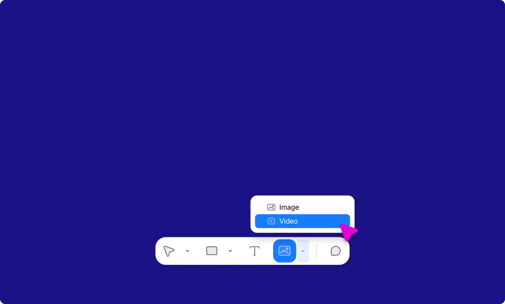 Add Video From the Element Island