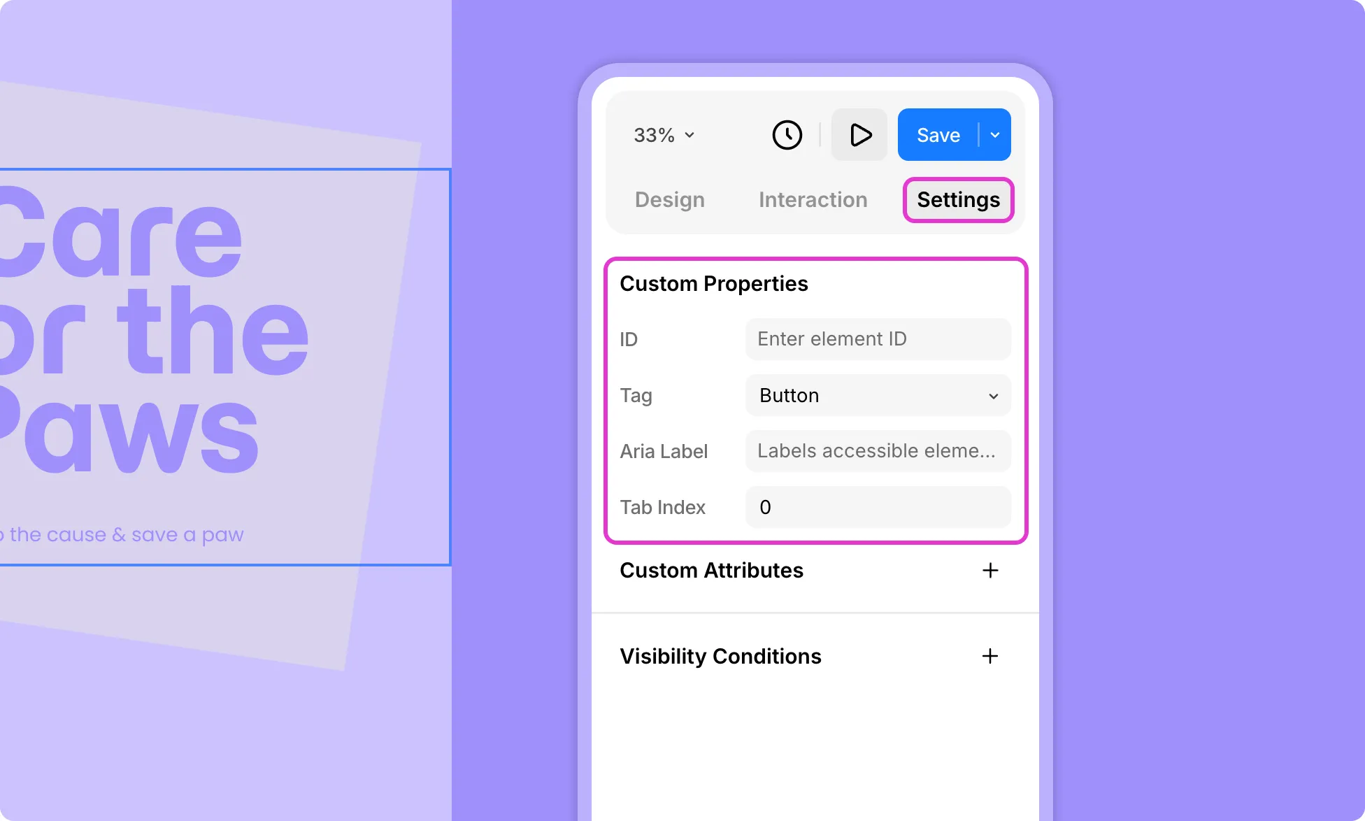 Custom Properties