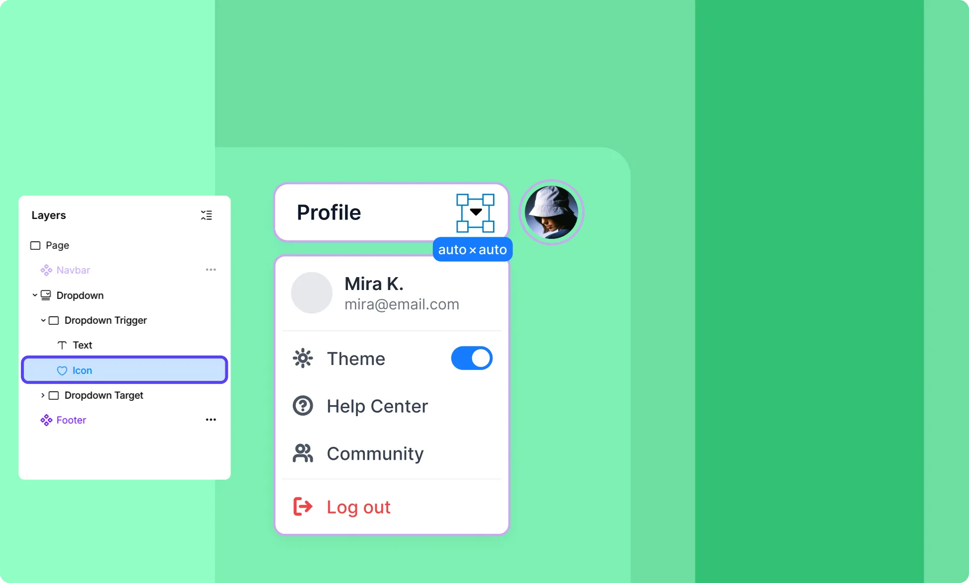 How to Change Dropdown Trigger Icon