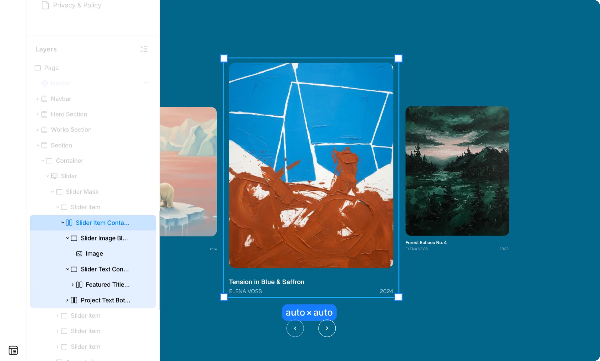 How to Add Content to a Slider