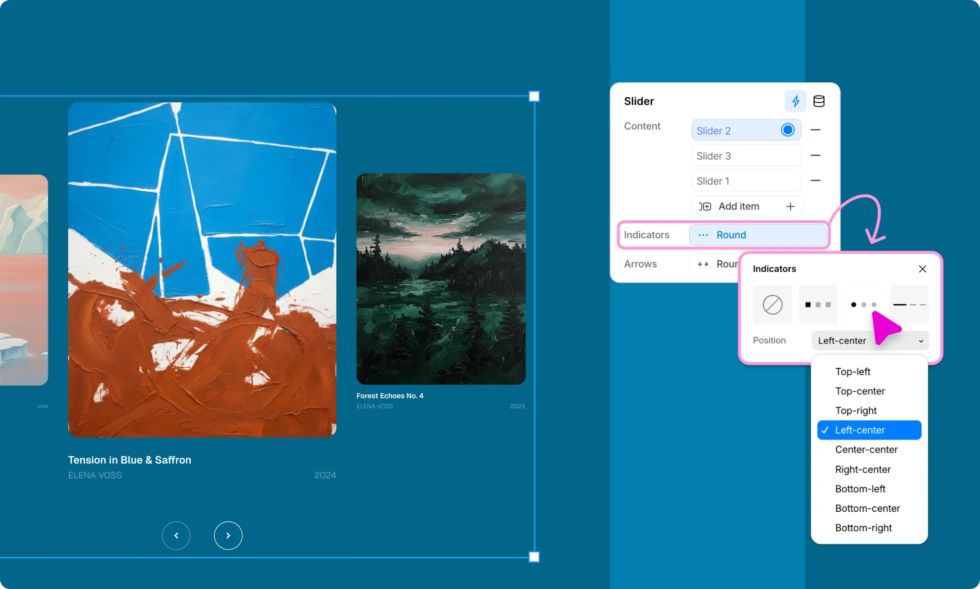How to Customize Slider Indicators
