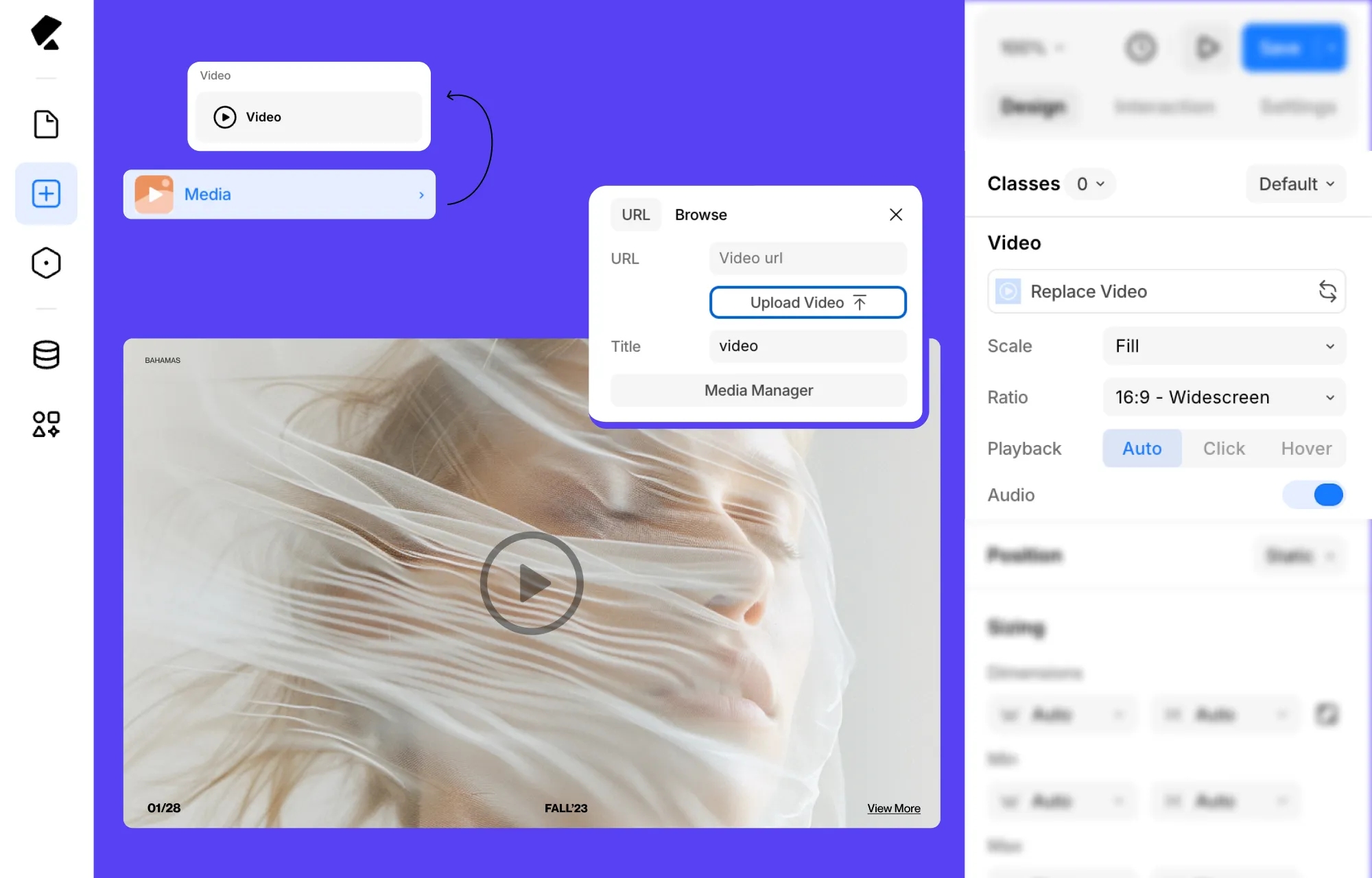 How to Add a Video Background