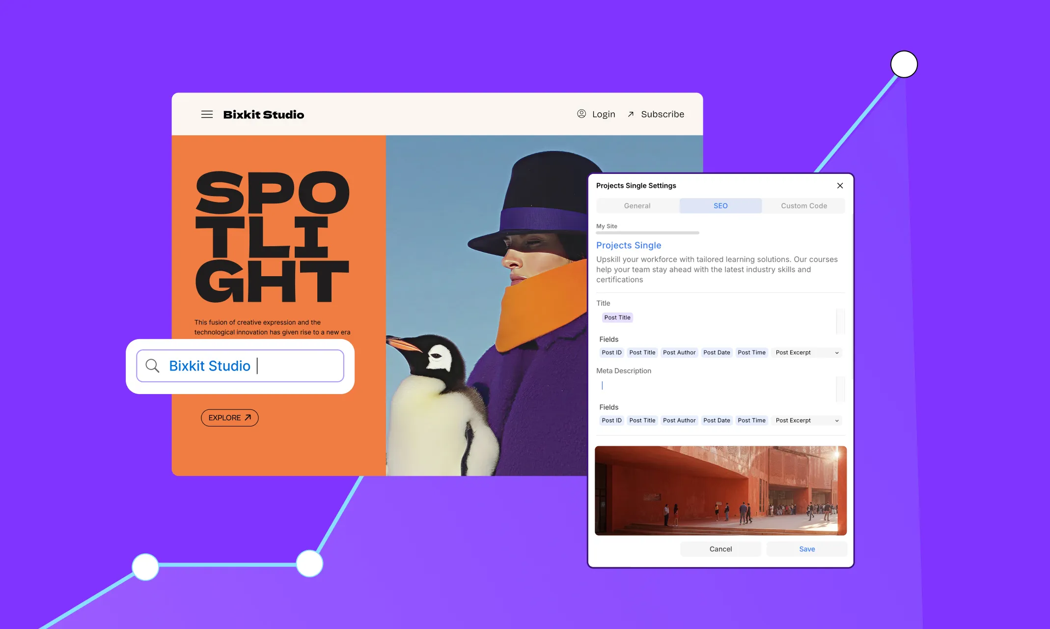 Built-in SEO Options