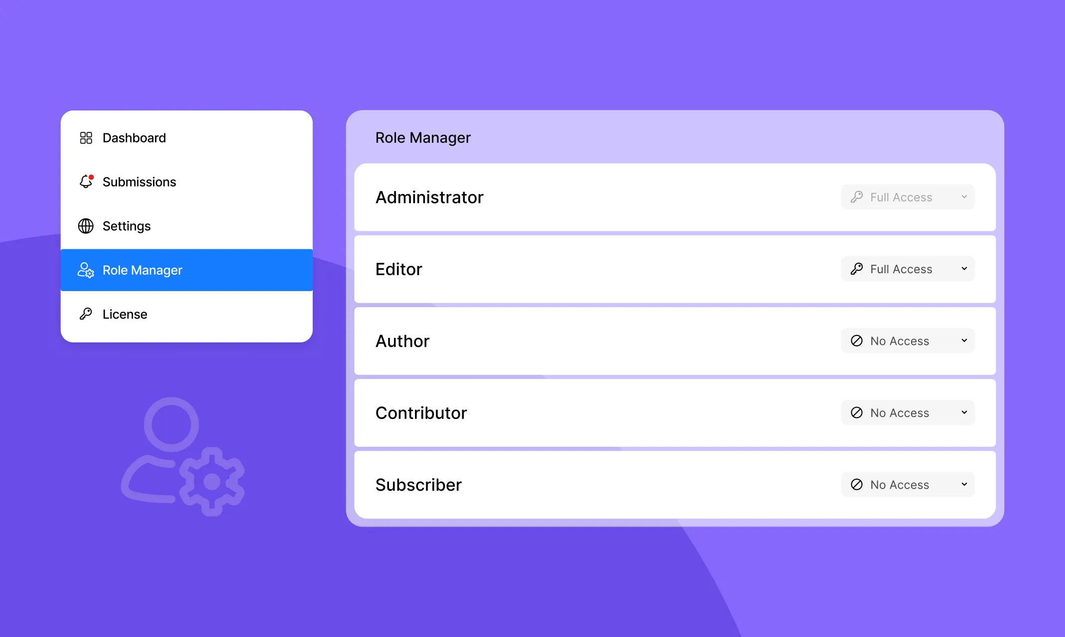In-House Role Manager