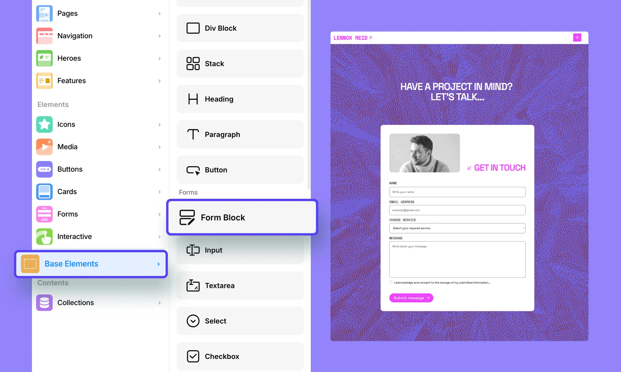 Step 1: Build Your Form Structure