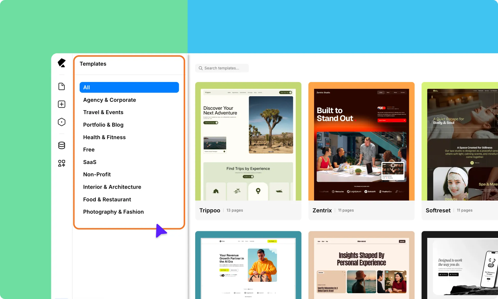 Browse Template Categories