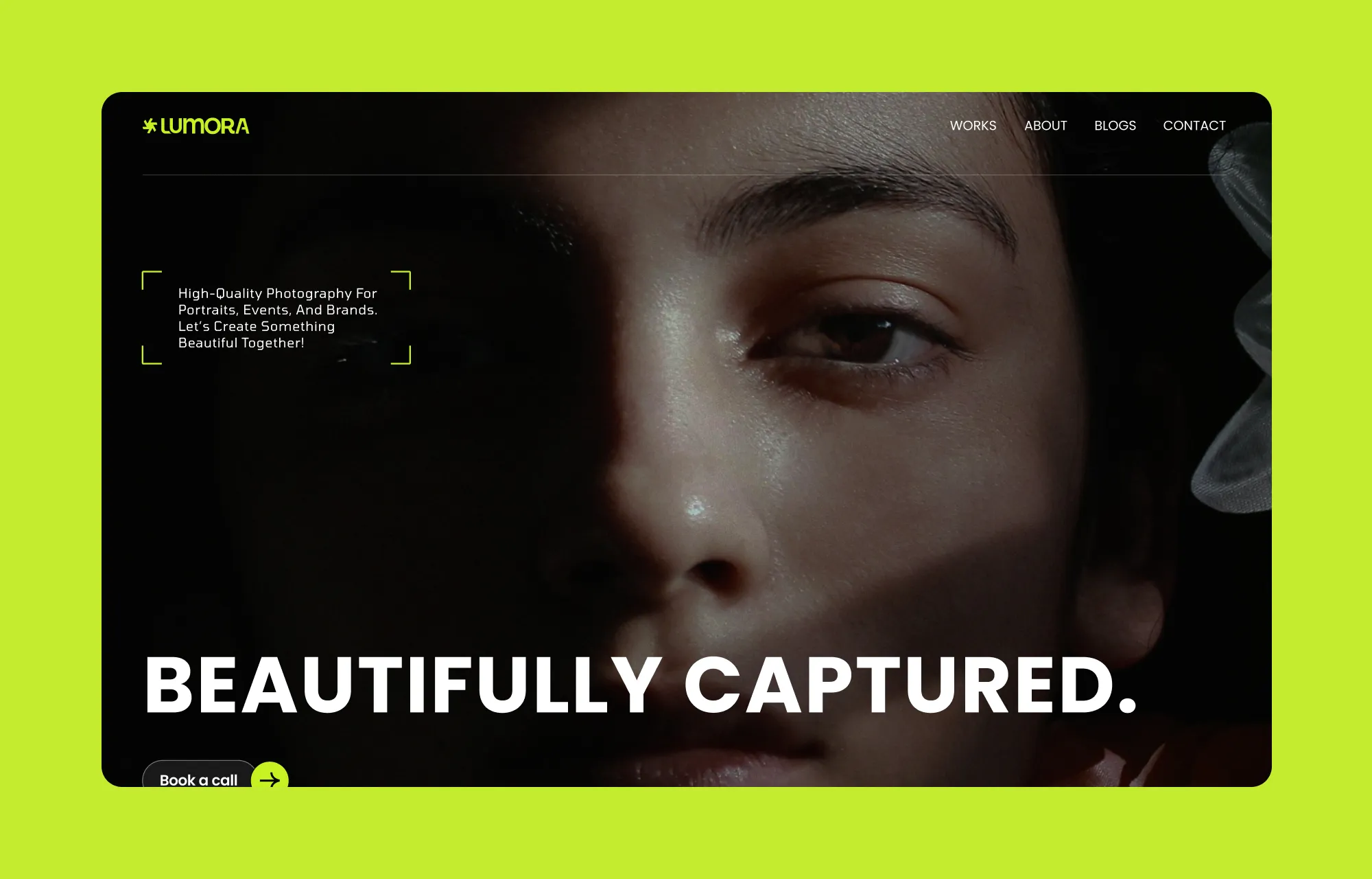 Lumora — Photography Agency WordPress Theme