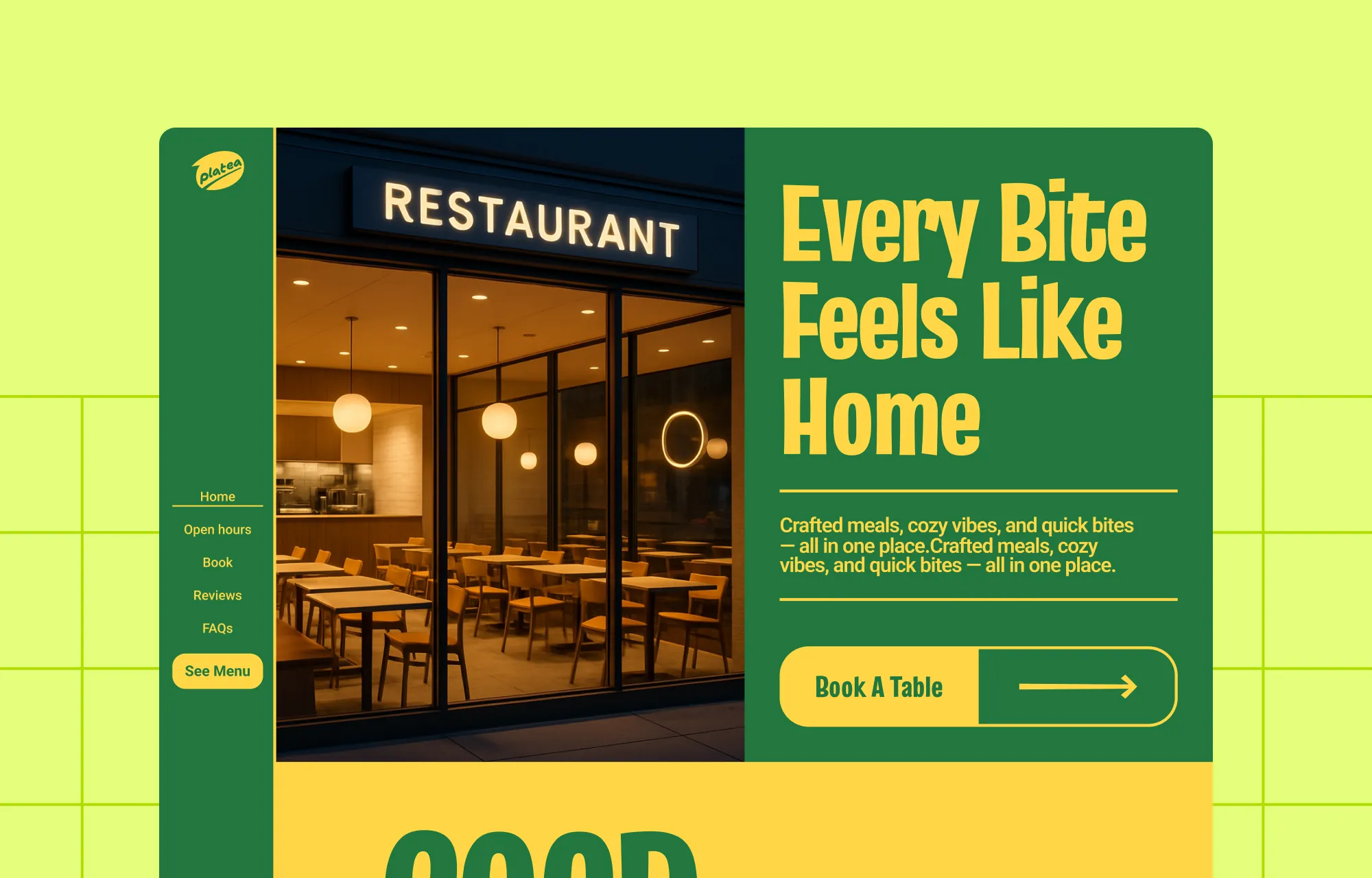 Platea Food & Restaurant WordPress Theme