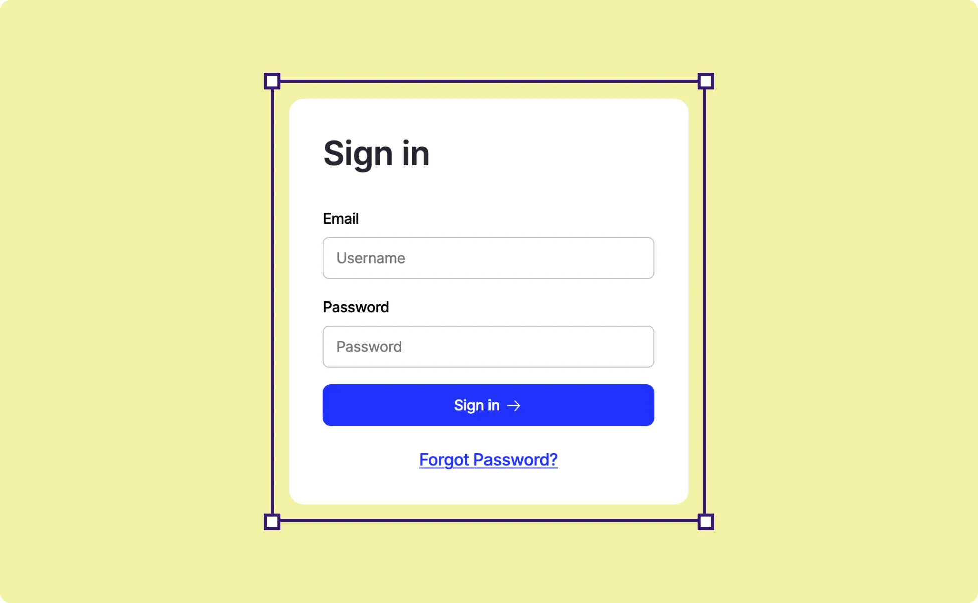 Login Preview