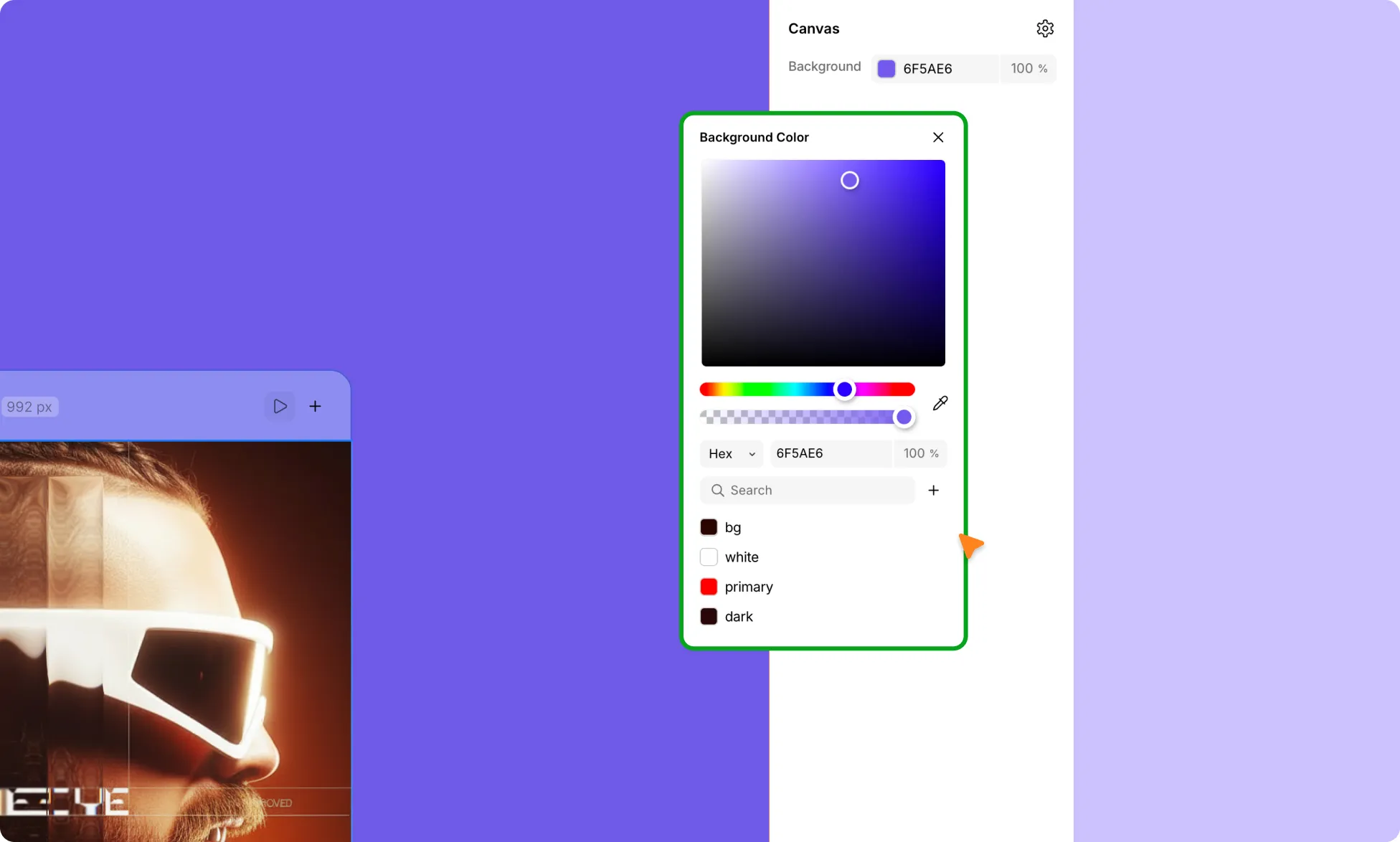 Change Canvas Background Color