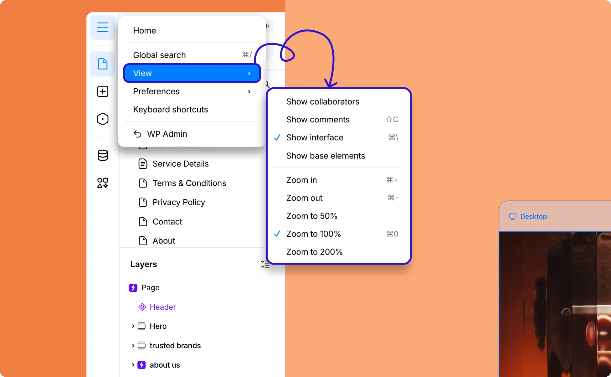 View Options
