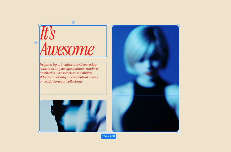 Design layout that previews the Kirki grid & flex controls