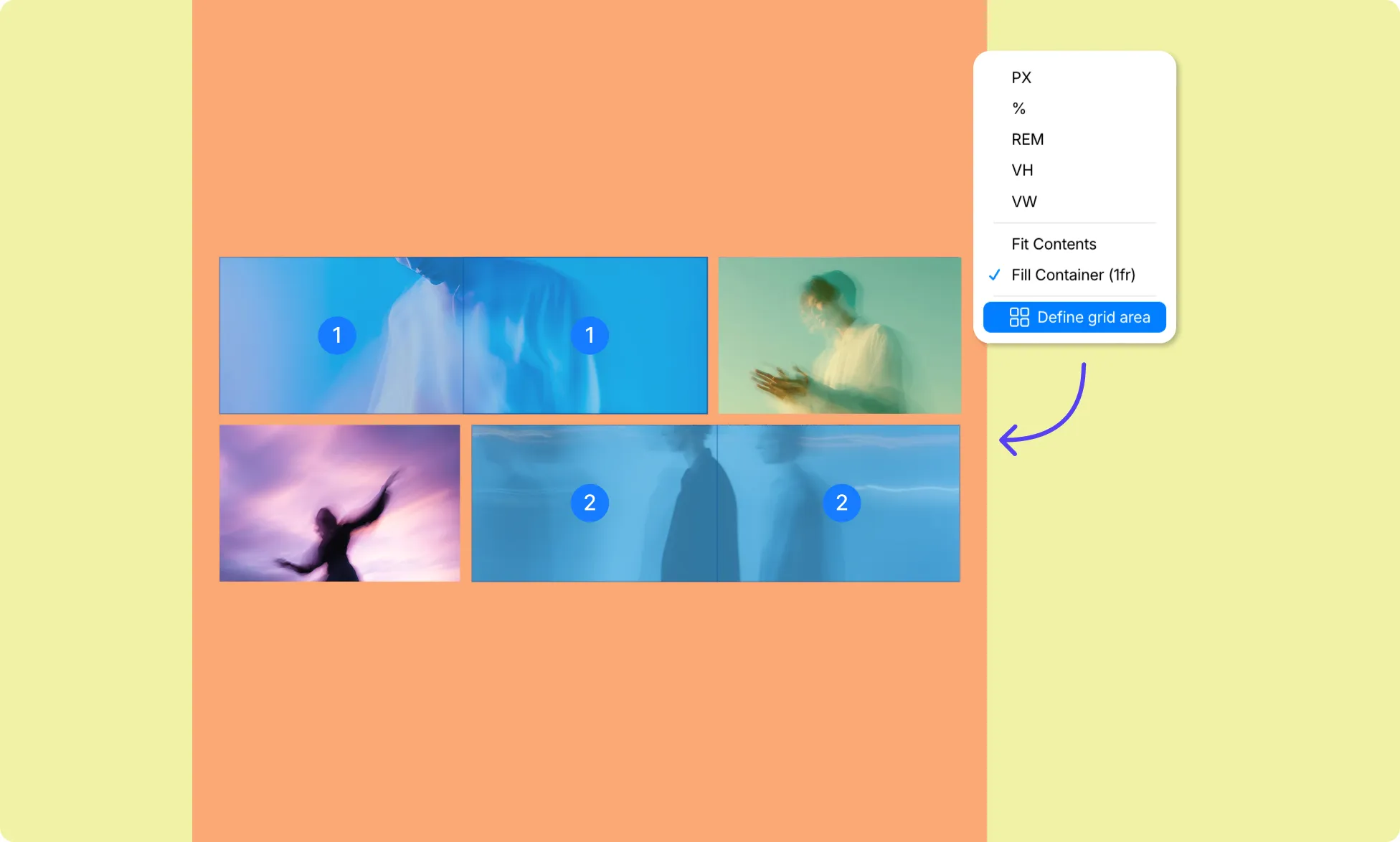 Define Grid Area