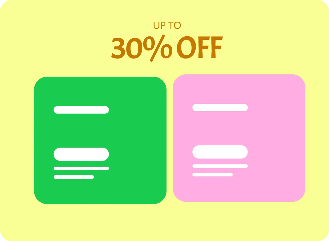 Kirki 30% off offer-card