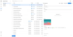 Dynamic content panel
