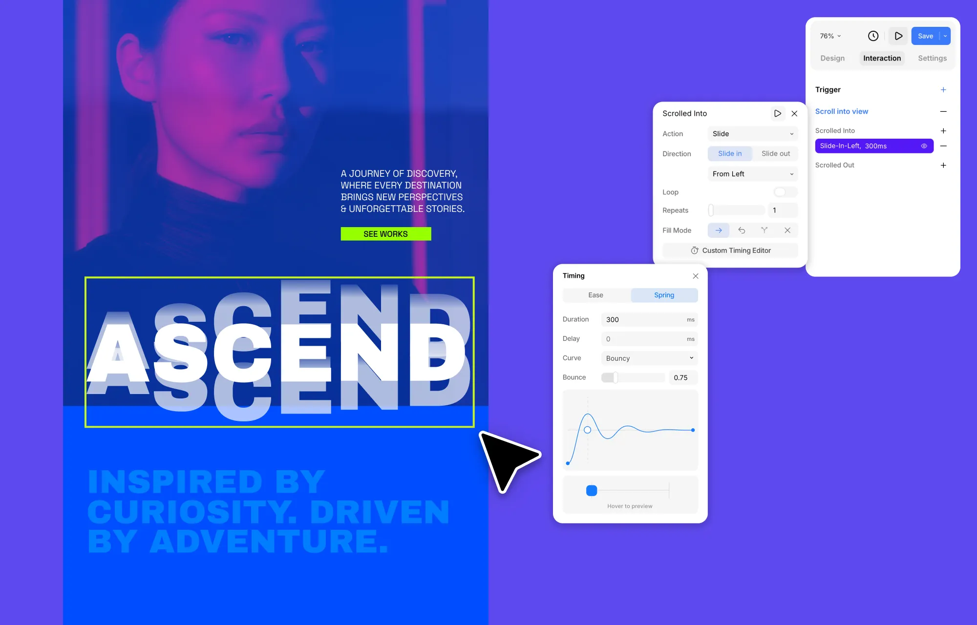 Bring Your Pages to Life Using Interactions