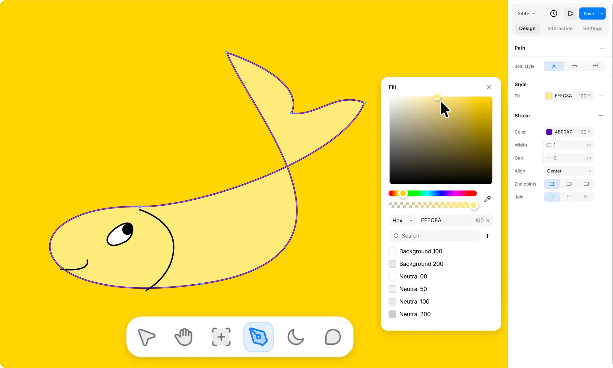 How to Add Fill to a Vector Shape
